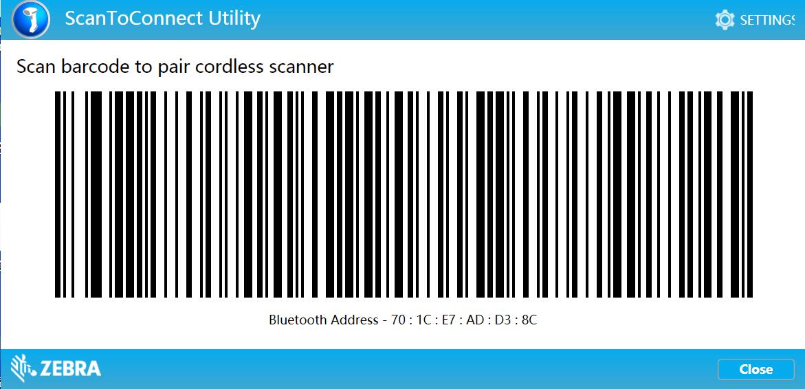 ScanToConnect Utility