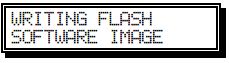 WRITING FLASH SOFTWARE IMAGE