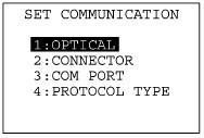 SET COMMUNICATION