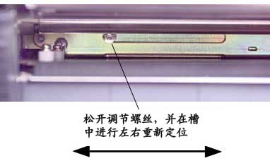 notch/gap sensor adjustment