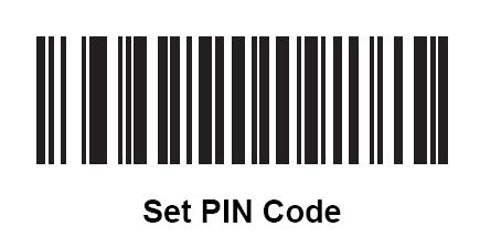 SET PIN CODE